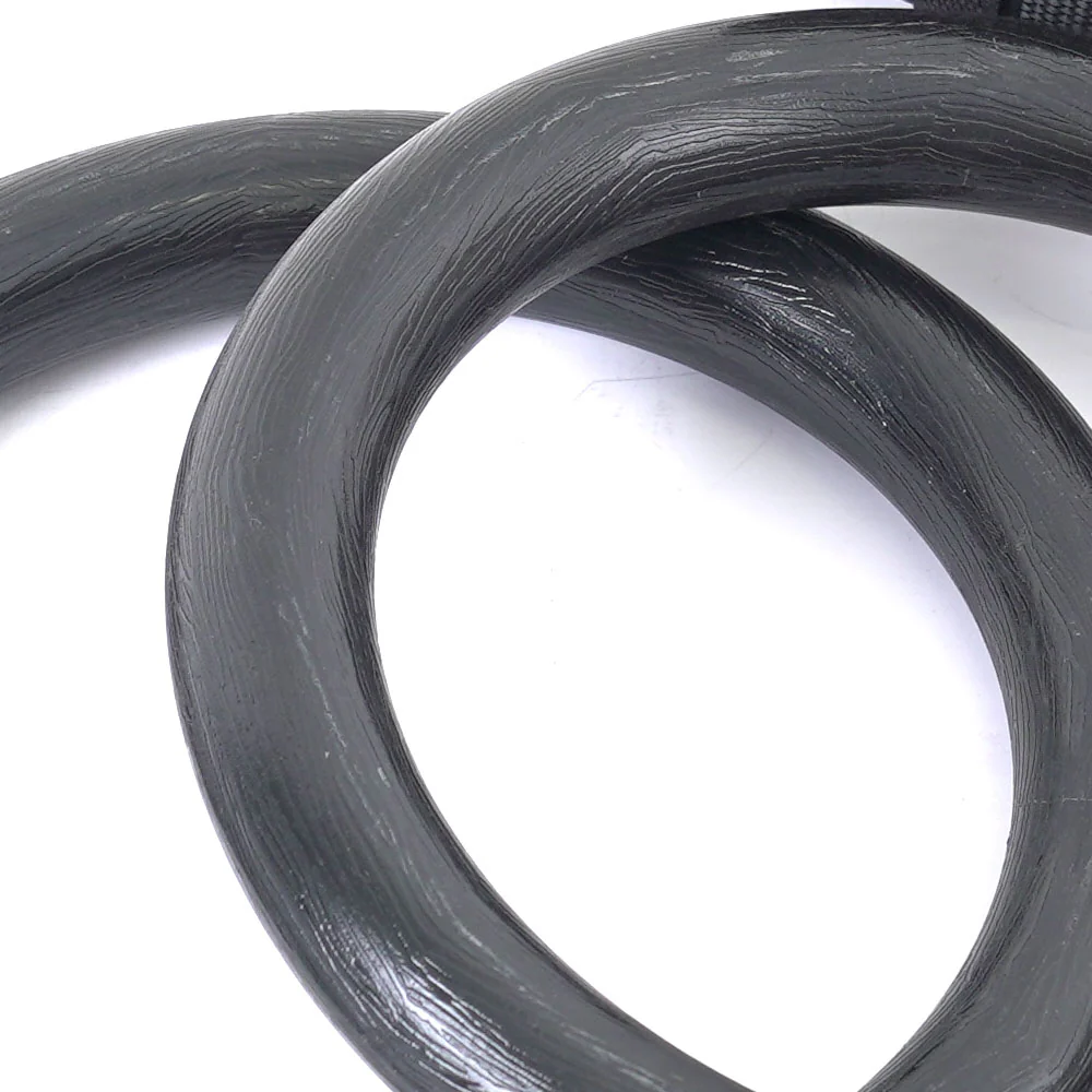 XM Fitness Black Gym Rings Residential - Image 3