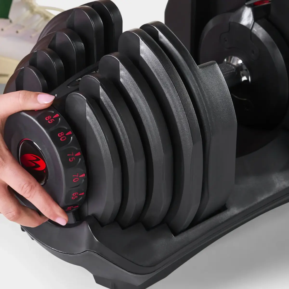 BowFlex - SelectTech 1090 Adjustable Dumbbell SINGLE - Image 3
