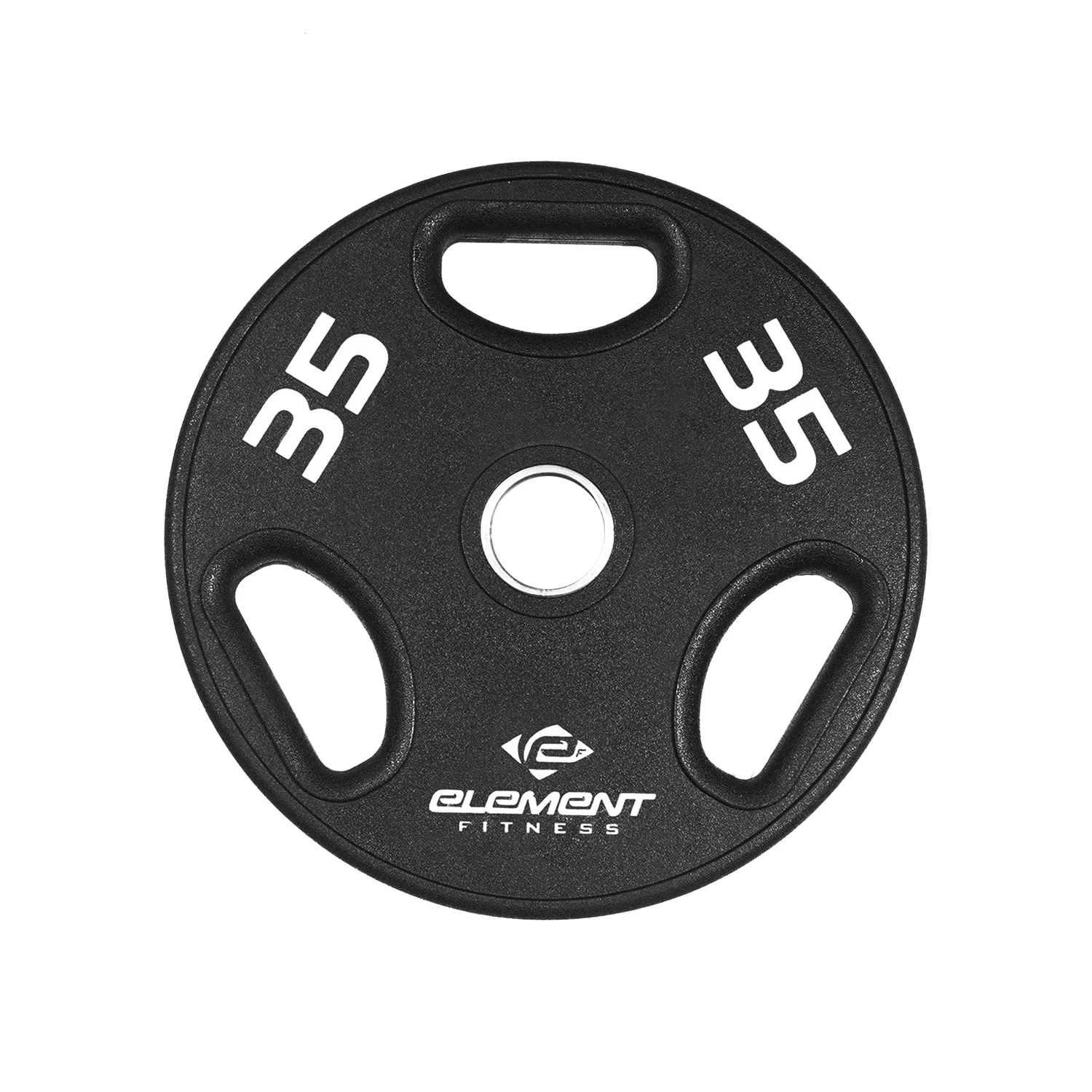 Element Fitness - 300lb Virgin Rubber Olympic Pro Plate Set with ECO Bar Kit - Image 8