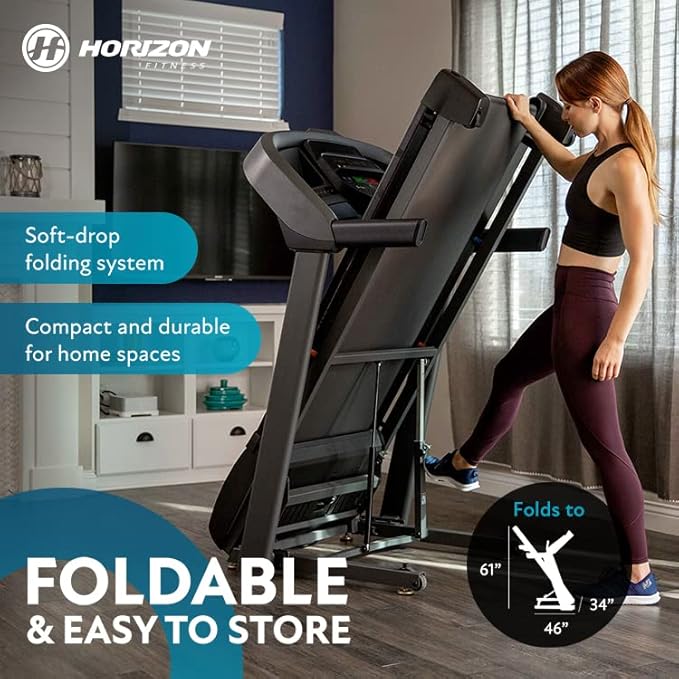 HORIZON T101-08 TREADMILL - NEW 2025 - Image 7