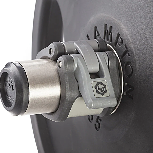 Lock-Jaw HEX - 2" Olympic Barbell Collars - Black - Image 4