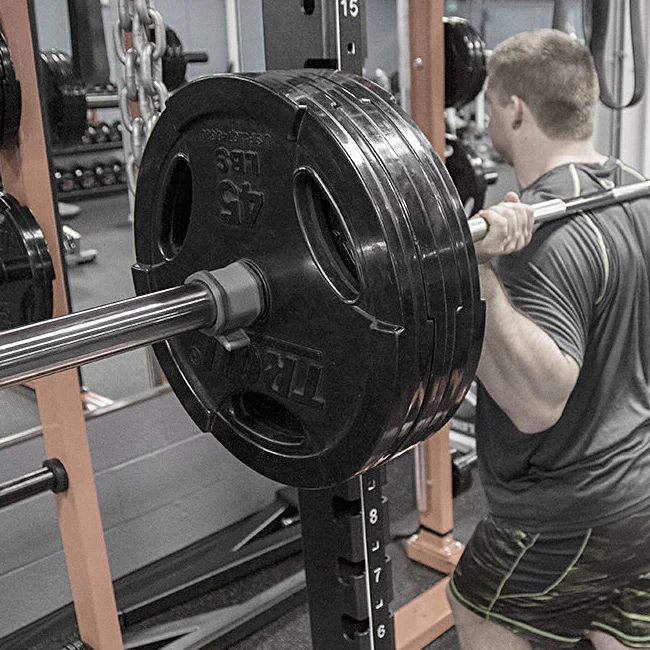 Lock-Jaw HEX - 2" Olympic Barbell Collars - Black - Image 5