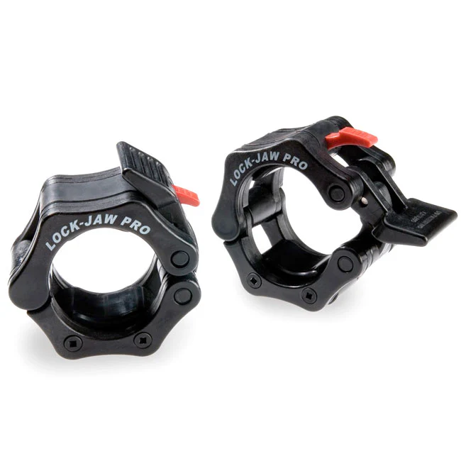 Lock-Jaw PRO 2 - 2" Olympic Barbell Collars - Black - Image 5