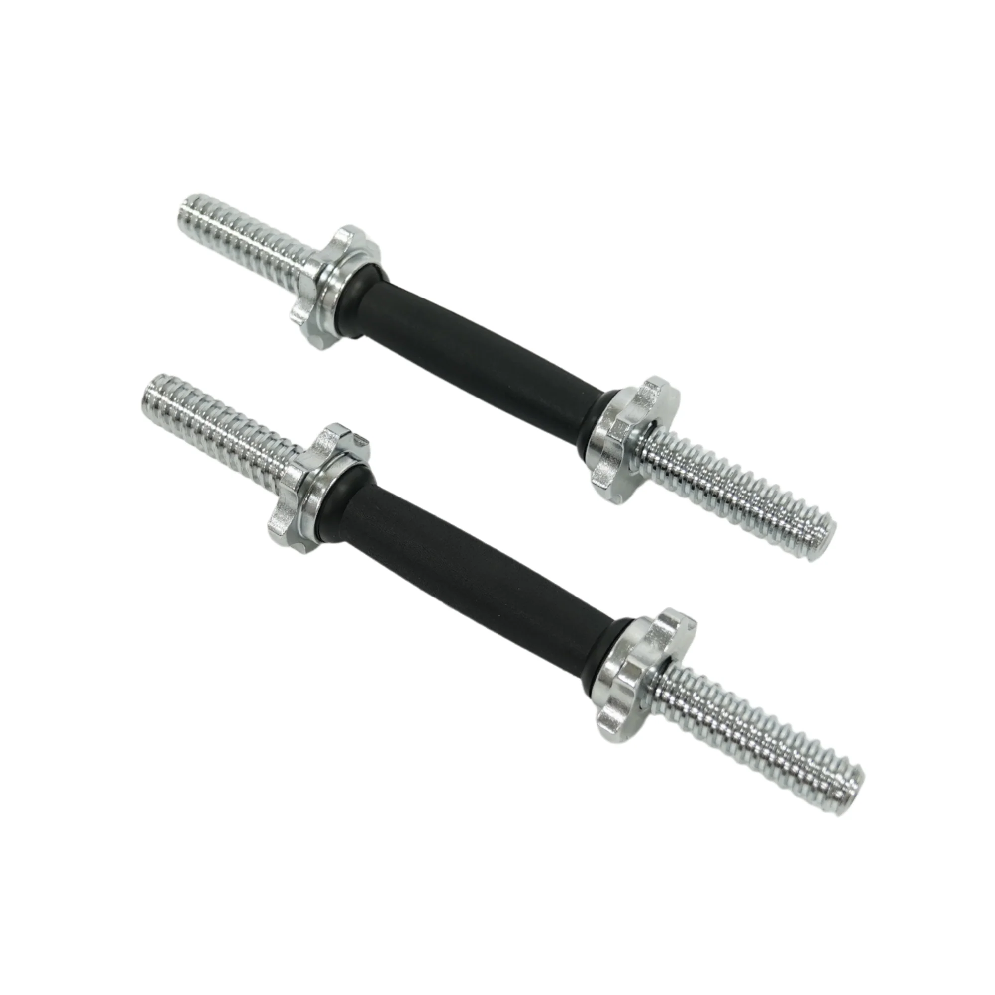 Mega Fitness - 1" Standard Steel Plate 80lbs Dumbbells Set - Image 4