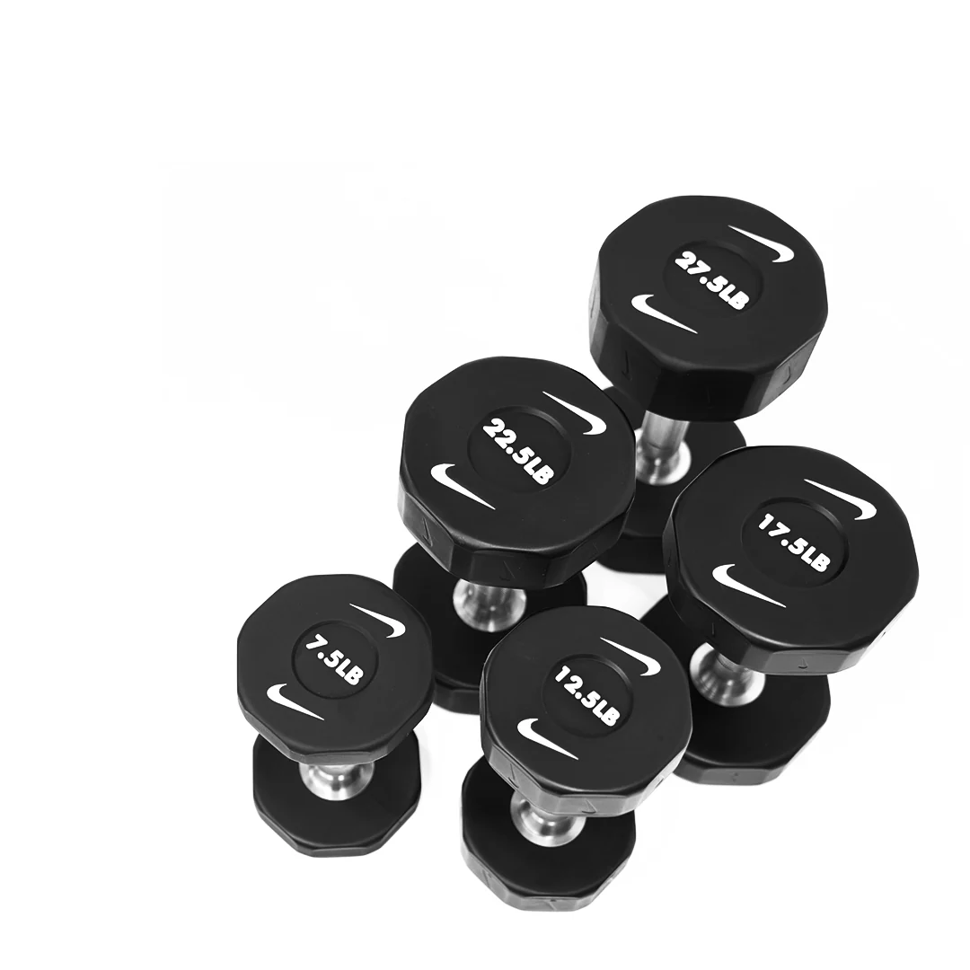 Nike Strength Pro Urethane Dumbbell 7.5-27.5LB Increment Set - Image 5