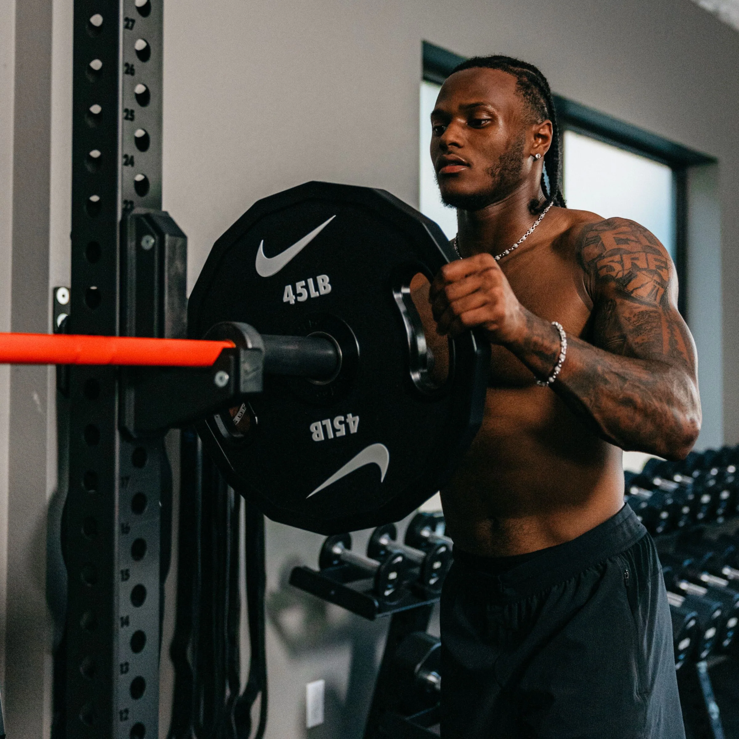 Nike Strength Pro Urethane Plates - Black/White - Image 5