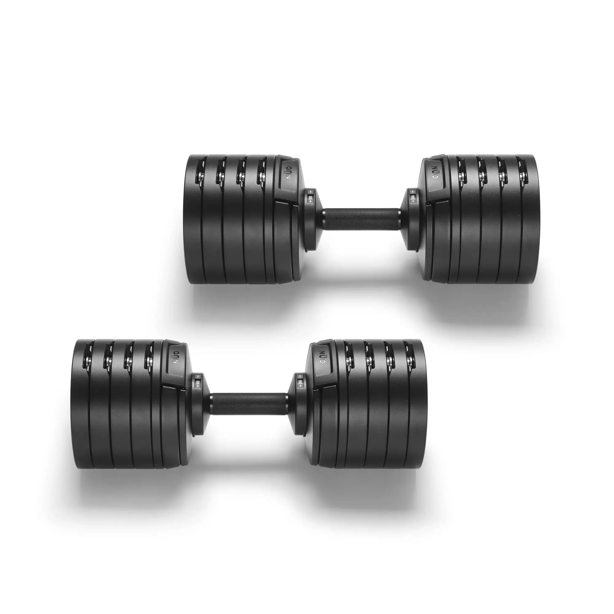 NUOBELL S 5100 Black - Adjustable Dumbbell Pair - Image 4