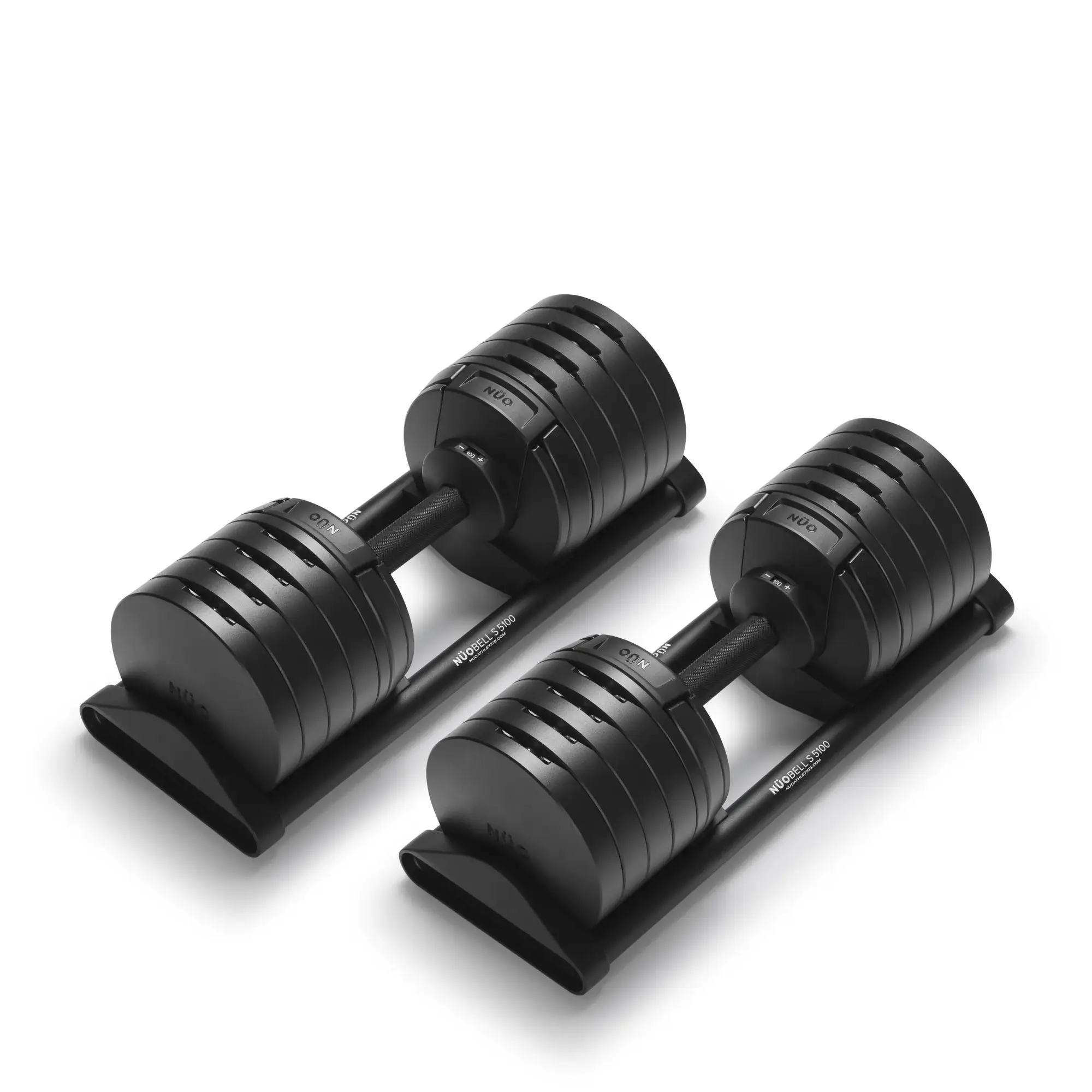 NUOBELL S 5100 Black - Adjustable Dumbbell Pair - Image 5