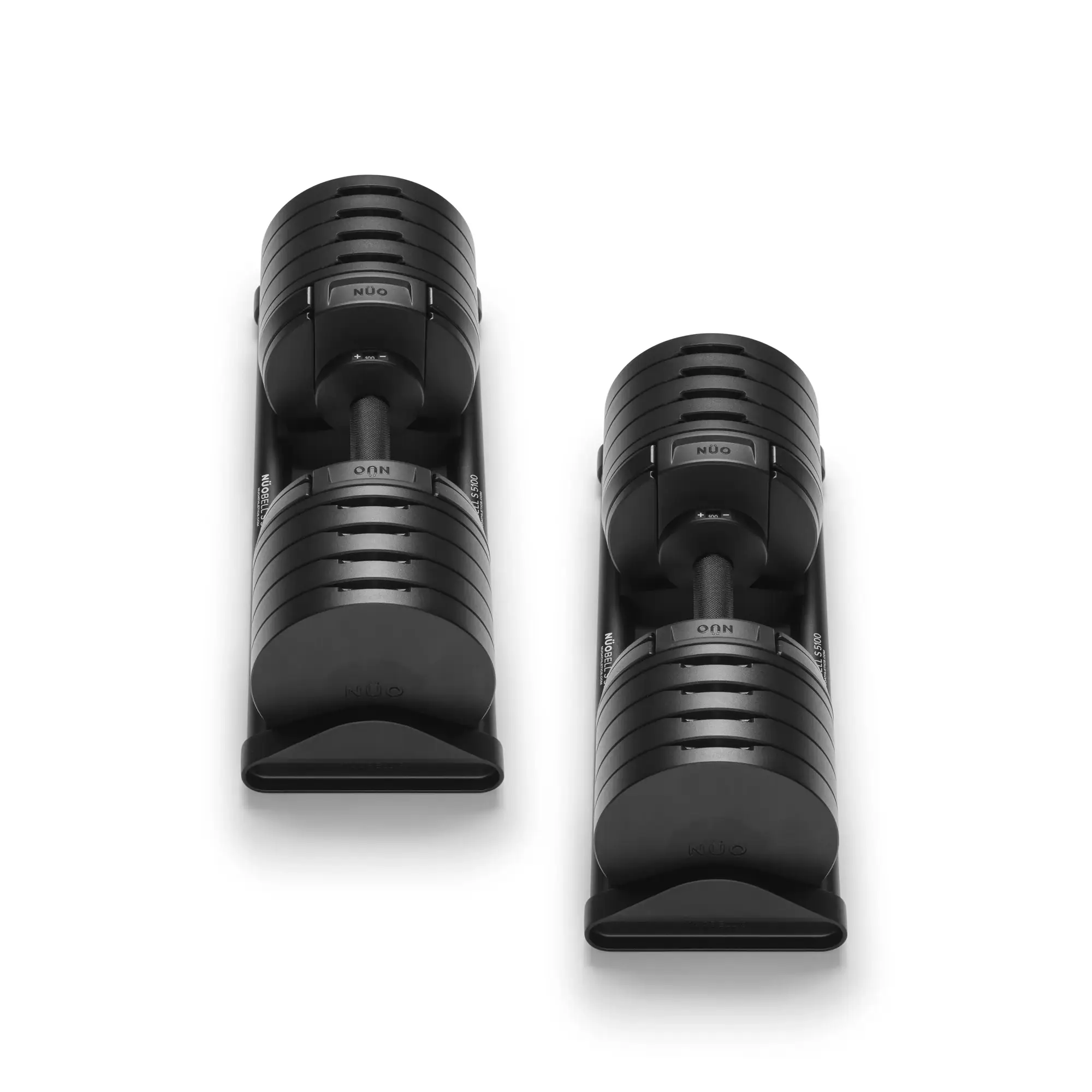 NUOBELL S 5100 Black - Adjustable Dumbbell Pair - Image 8