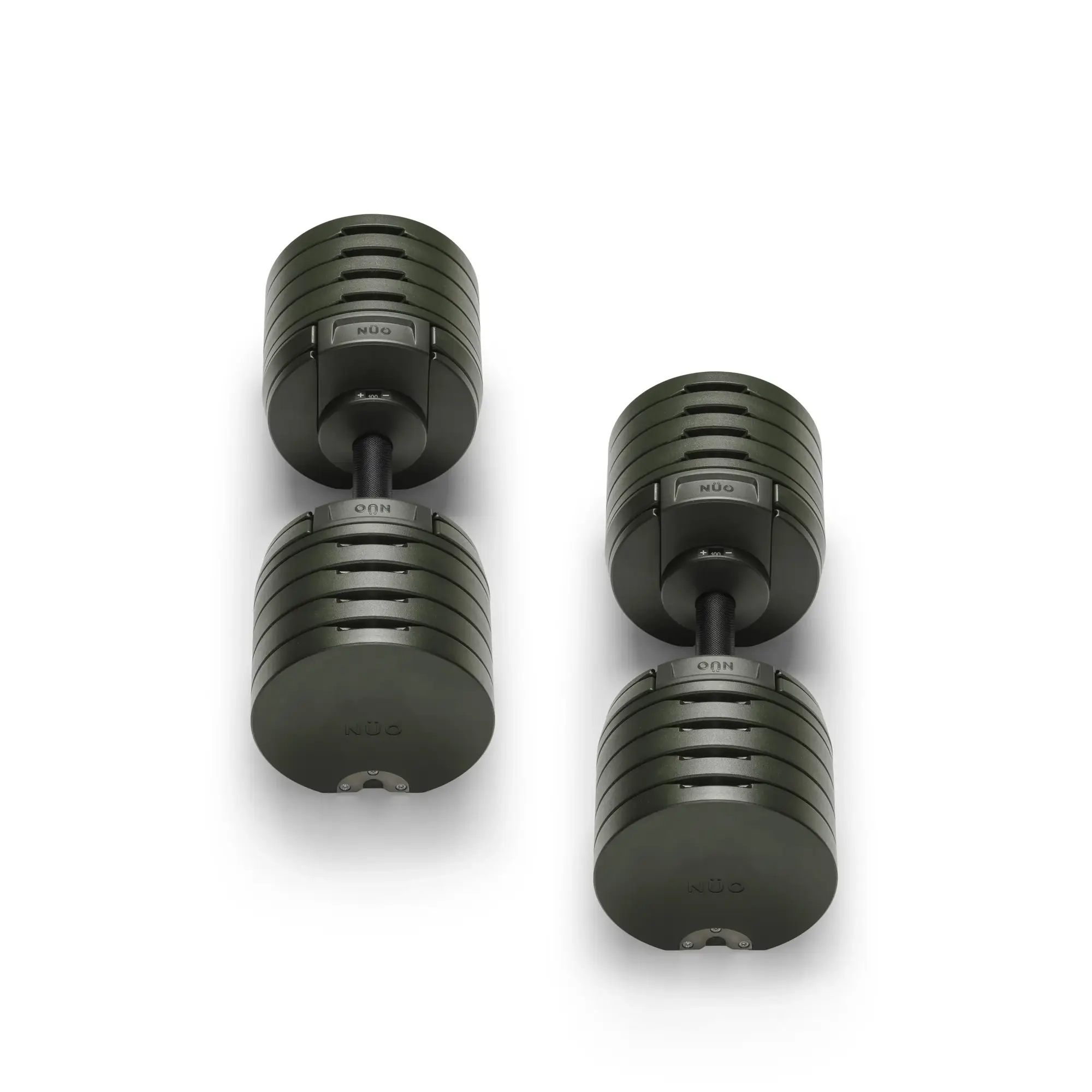 NUOBELL S 5100 Green - Adjustable Dumbbell Pair - Image 3