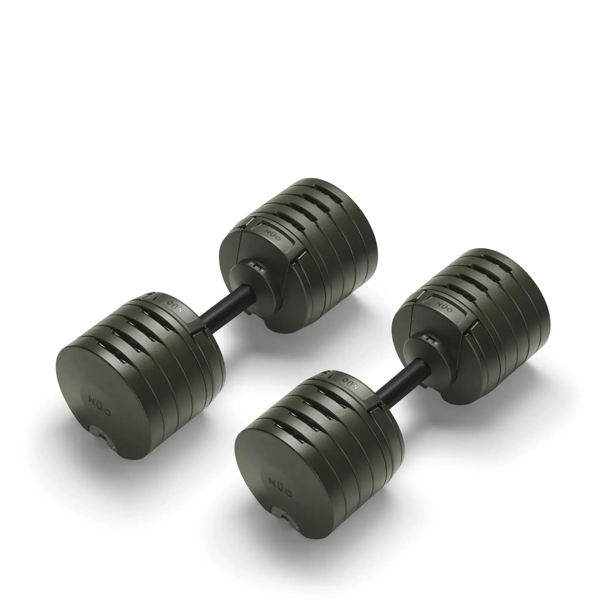 NUOBELL S 5100 Green - Adjustable Dumbbell Pair - Image 6