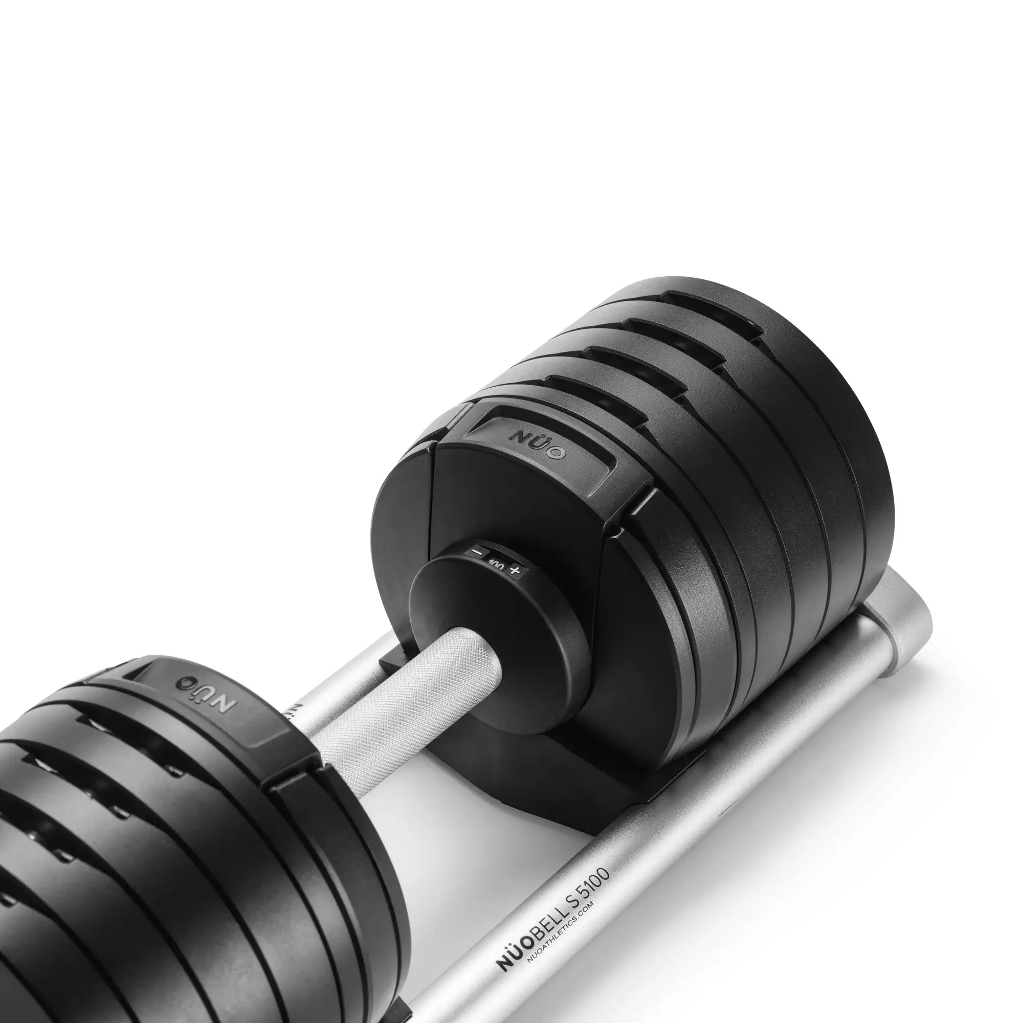 NUOBELL S 5100 Silver - Adjustable Dumbbell Pair - Image 10