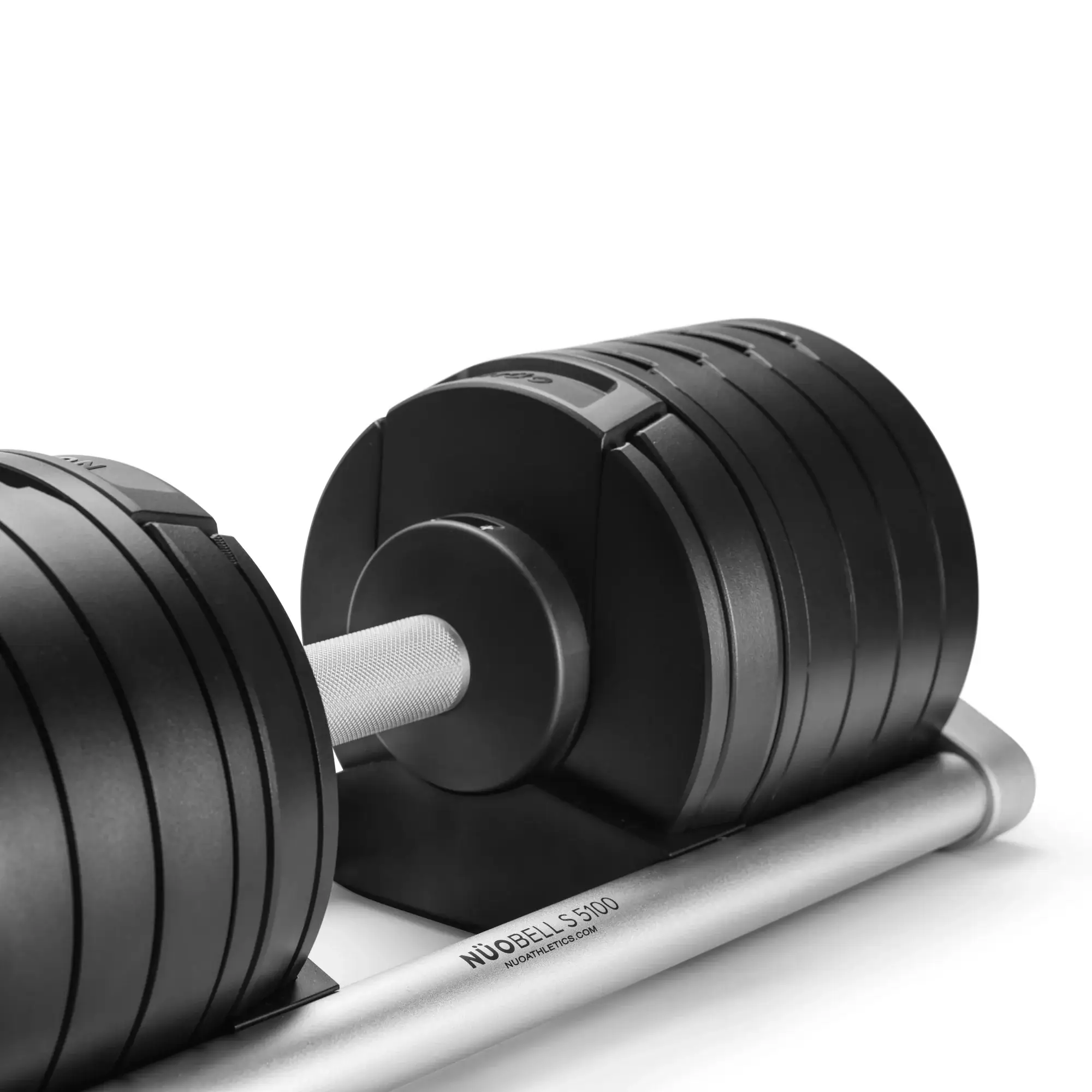 NUOBELL S 5100 Silver - Adjustable Dumbbell Pair - Image 9