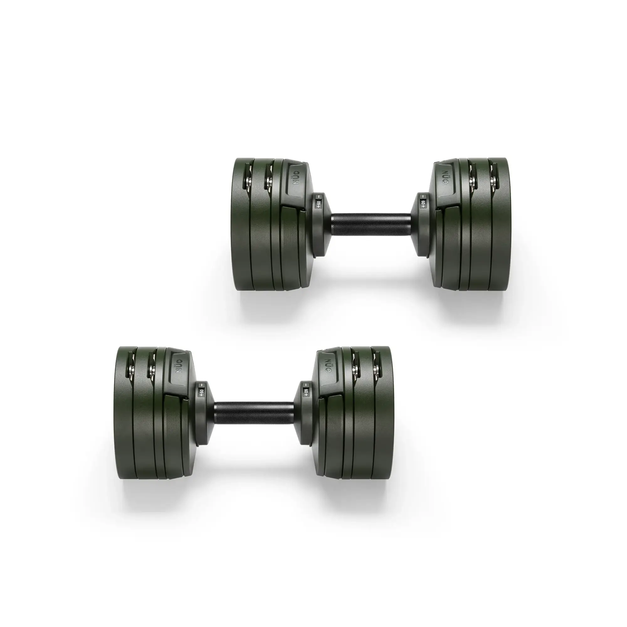 NUOBELL S 560 Green - Adjustable Dumbbell Pair - Image 4