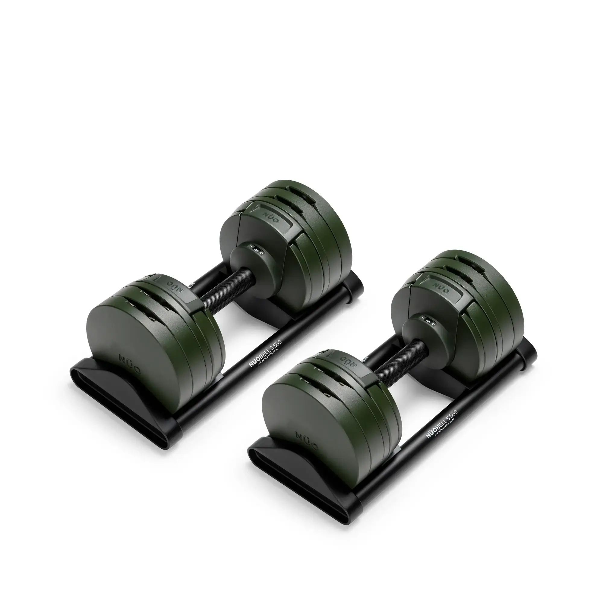 NUOBELL S 560 Green - Adjustable Dumbbell Pair - Image 5
