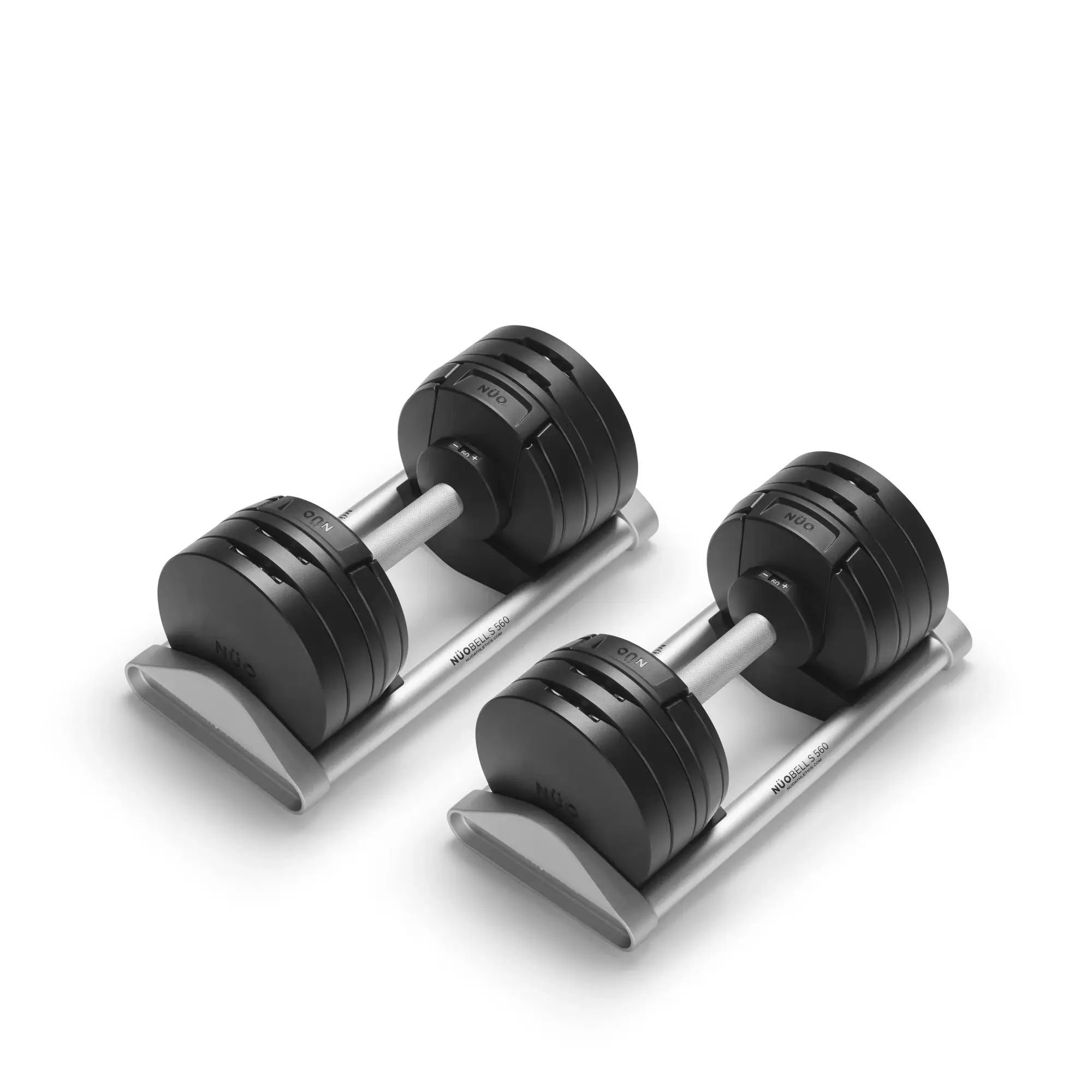 NUOBELL S 560 Silver - Adjustable Dumbbell Pair - Image 5
