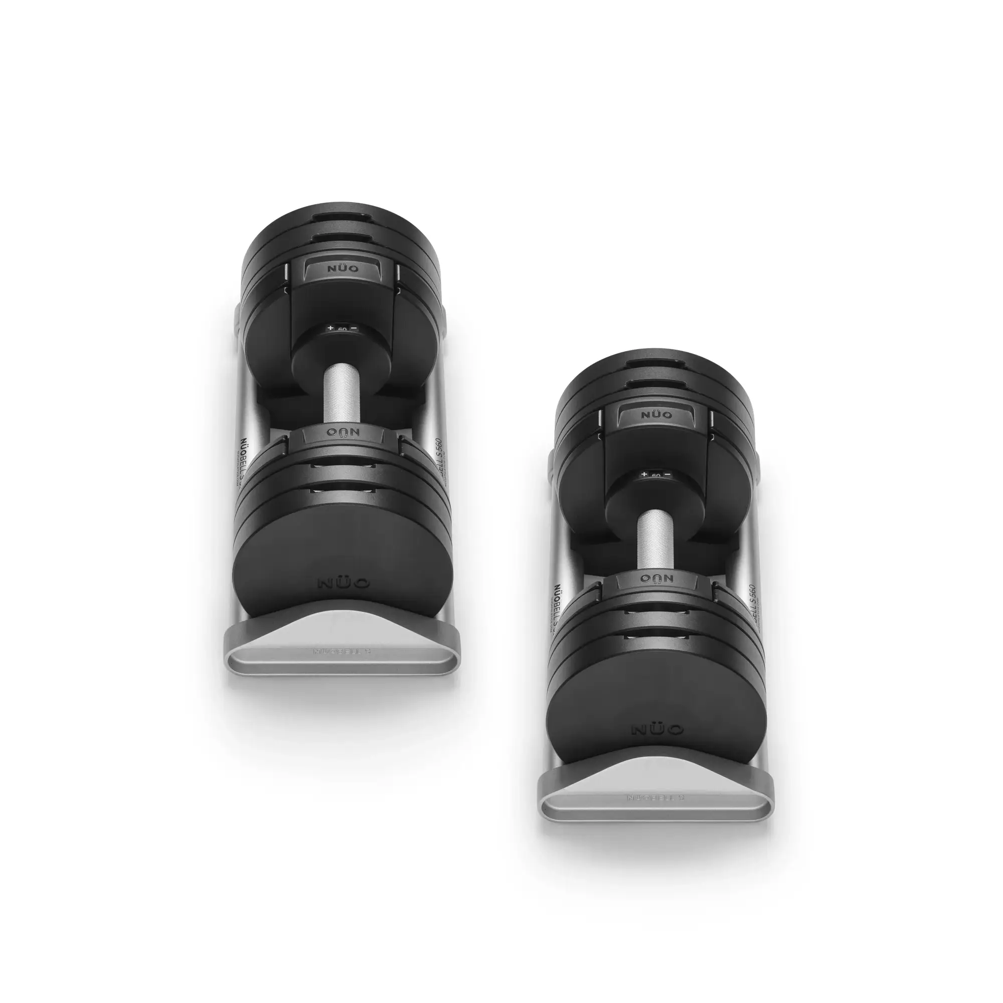 NUOBELL S 560 Silver - Adjustable Dumbbell Pair - Image 8