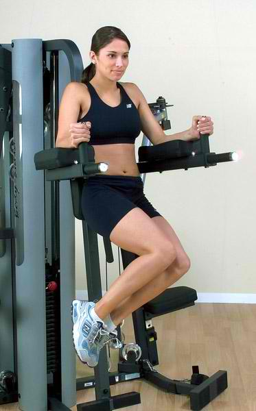 Body-Solid Vertical Knee Raise and Dip Station for G9S - Image 3